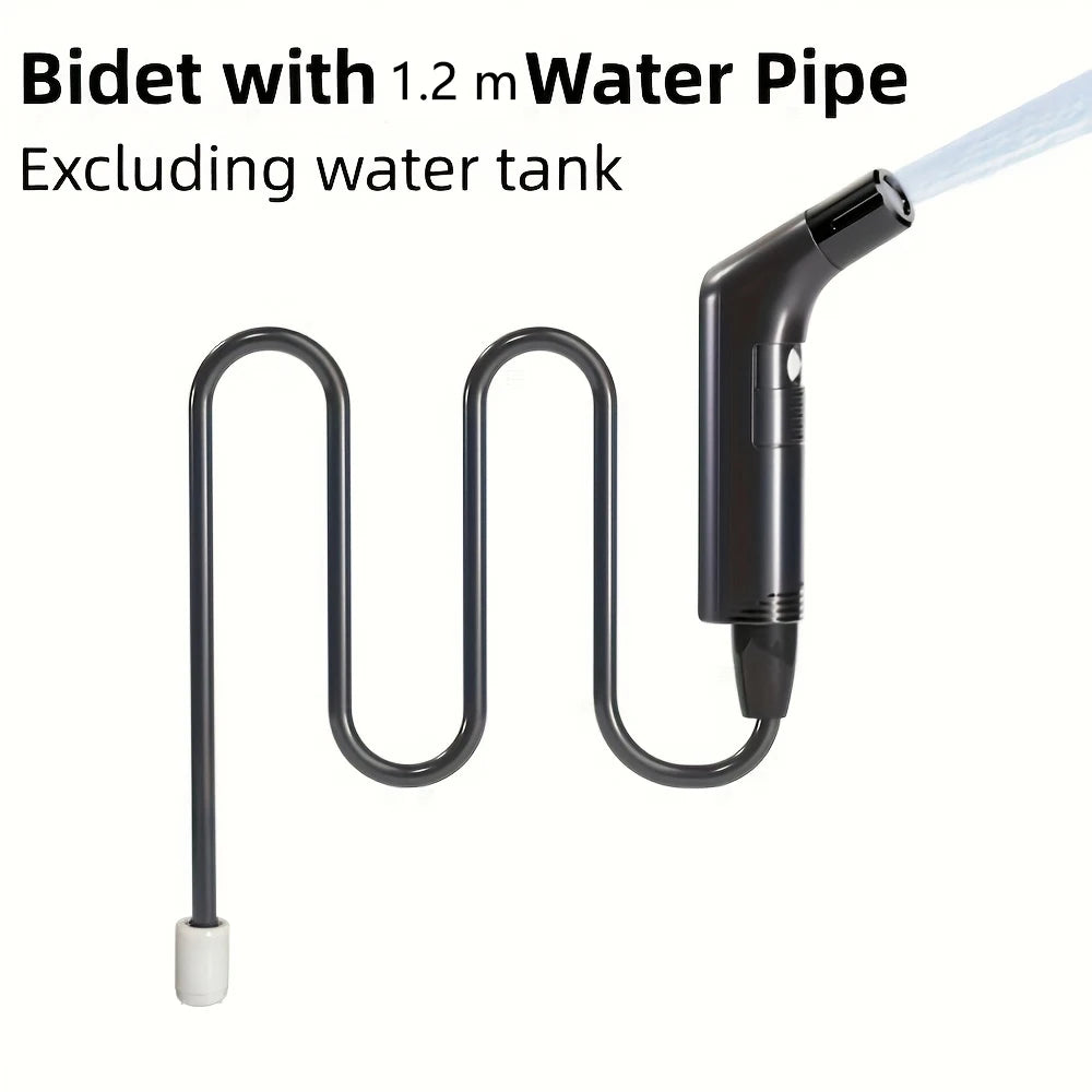 A Very Useful Portable Electric Bidet Sprayer with 2-Level Pressure Adjustment, Handheld Sprayer for Personal Hygiene - Rechargeable, with a Water Tank - Ideal for Travel, Camping, and Daily Use