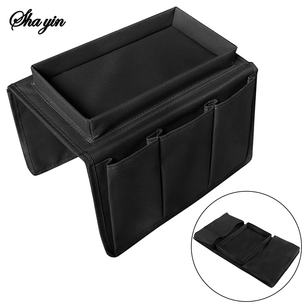 Sofa Armrest Storage Bag | Remote Control & Home Organiser Hanging Bag | HotTrendyPicks