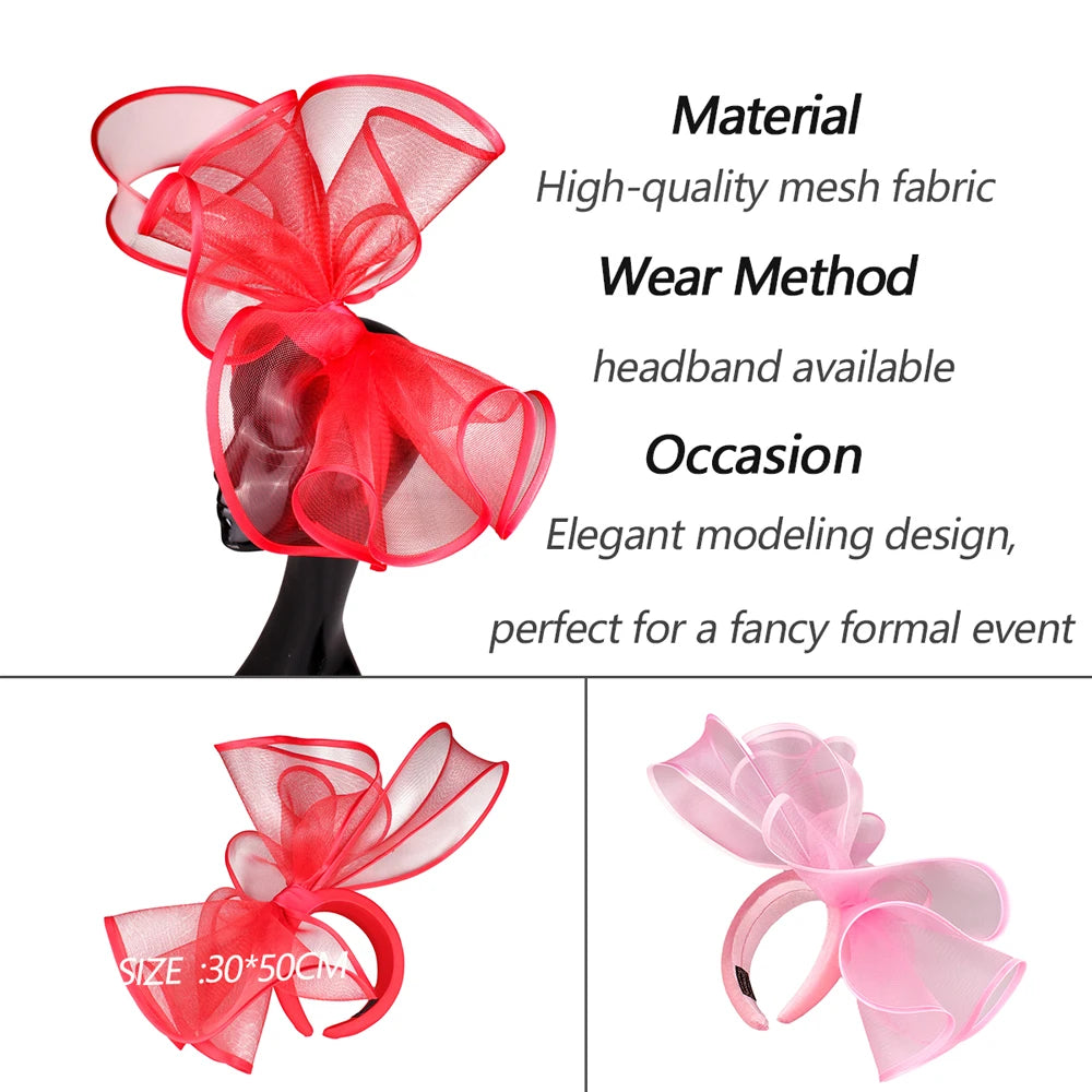 Women's Hairband Bride Headwear Facinators for Cocktail Tea Party and Weddings