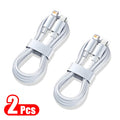 1-3 PCS PD 35W USB Cable for iPhone 16 15 14 13 12 11 Pro Max Plus XR XS Fast Charging USB C Charger Cable Date Wire Accessories