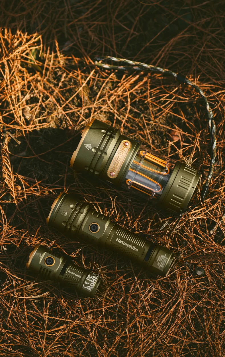 High Power Camping Torch 2800lm | USB-C Waterproof Flashlight 250M | HotTrendyPicks