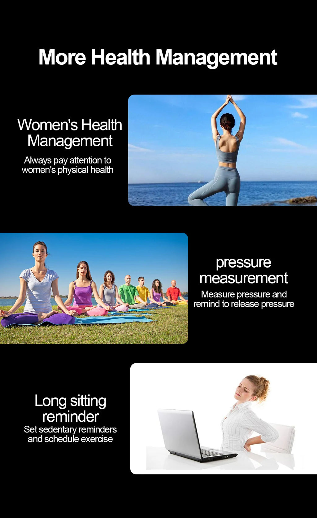 Nursing Grade Health Smartwatch | ECG+PPG Blood Lipid Uric Acid Body Temp