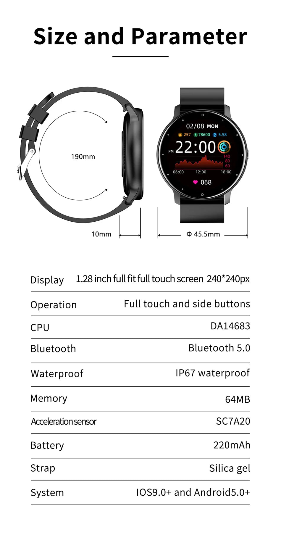 2026 New Ultra-Slim Smart Watch Men 100+ Sports Modes Heart Rate Monitoring AI Voice Assistant Bluetooth Call Smartwatches
