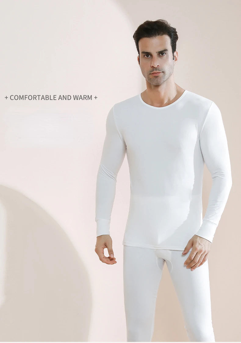Men's Plus Size Thermal Underwear Suit | Fleece Long Johns Winter Homewear | HotTrendyPicks