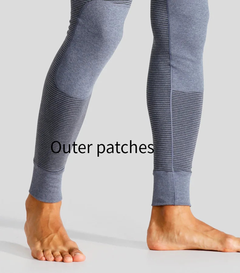 52025 Warm Men's & Women Thermal Leggings – Cotton Fleece-Lined Winter Pants, Breathable & Seamless for Ultimate Comfort