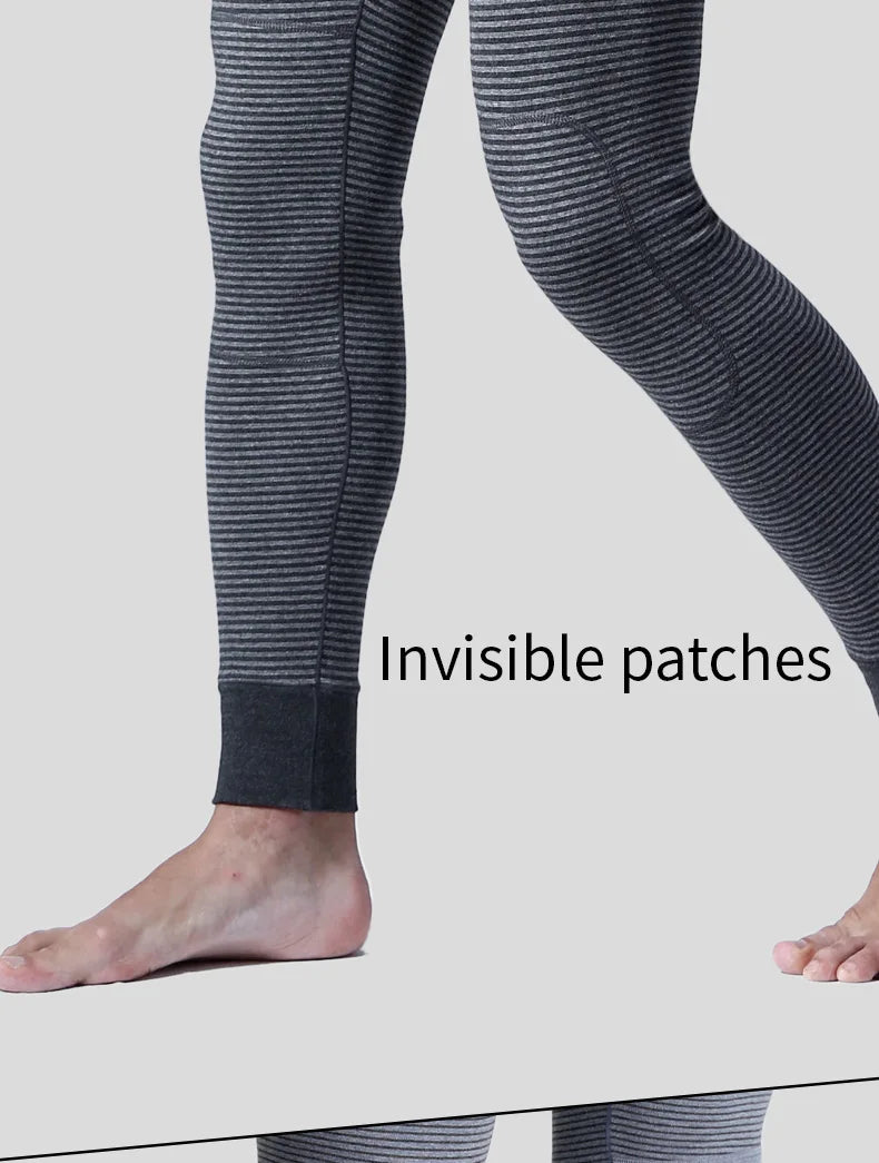 52025 Warm Men's & Women Thermal Leggings – Cotton Fleece-Lined Winter Pants, Breathable & Seamless for Ultimate Comfort