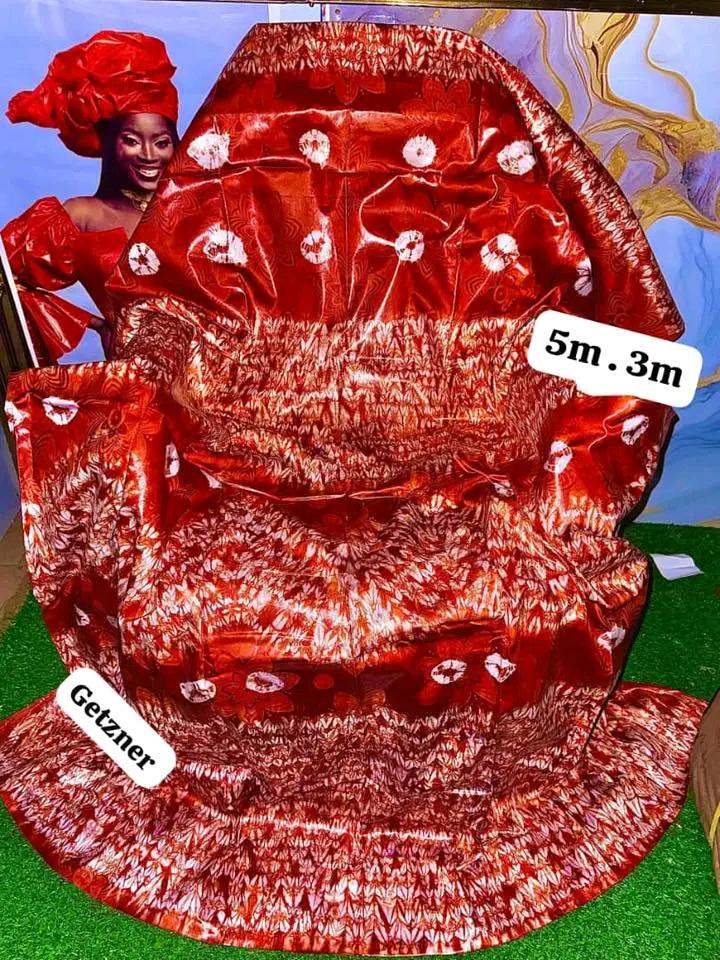 Couple's Traditional African|Gatzner Bazin Riche Embroidery Dresses For Weddings And Party