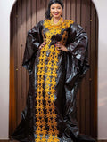 African Gatzner Bazin Riche Clothing|Women's Abaya|Embroidery Elegant Bubu |Dress|Party And Weddings