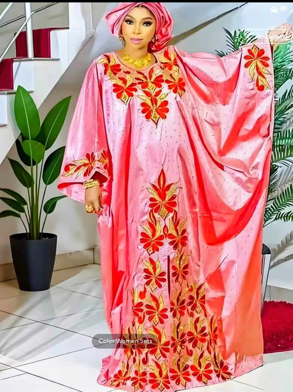 African Bazin Riche Clothing|Women's Abaya Embroidery Plus Size Elegant Bubu Dress/Weddings