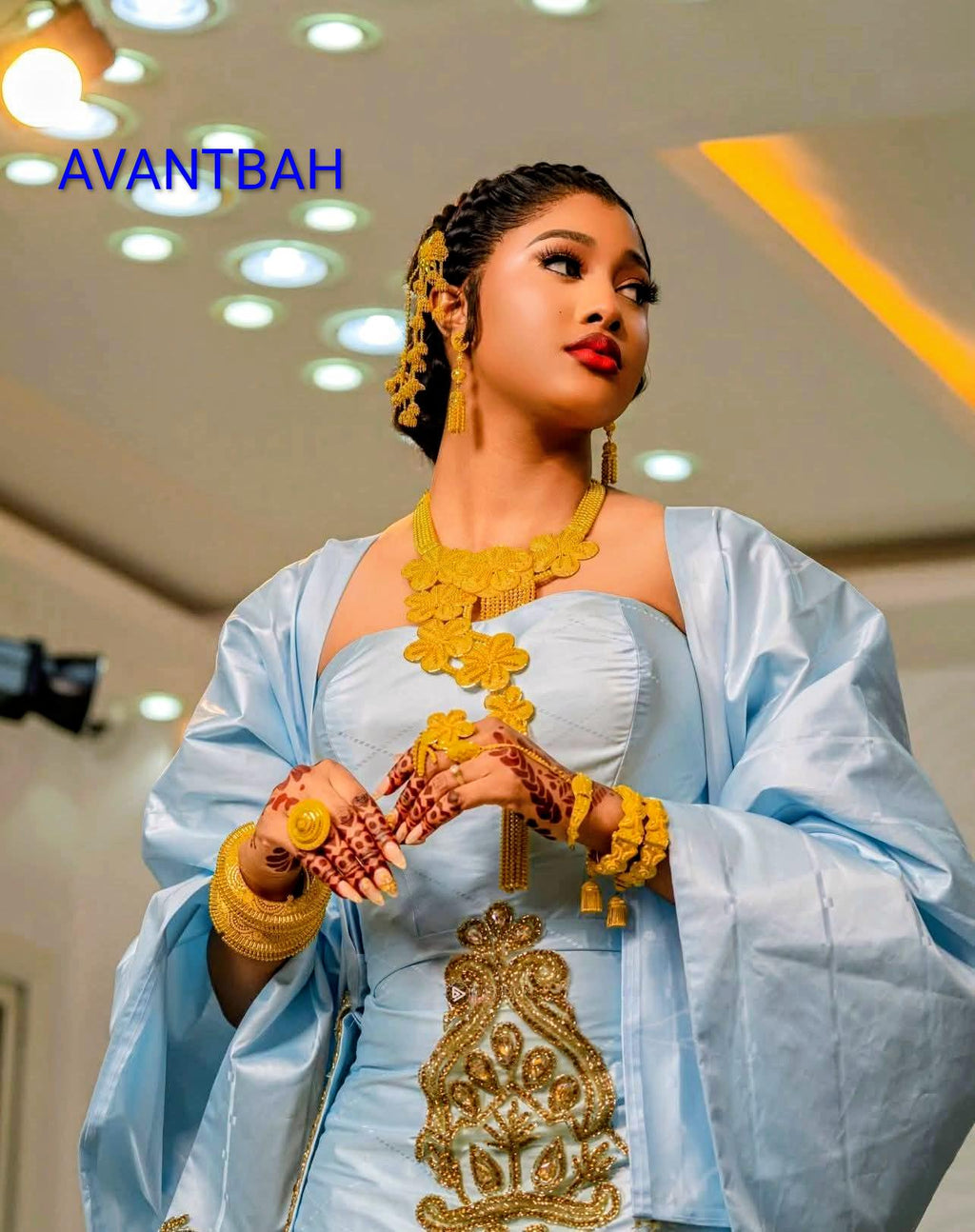 Grand African Gatzner Bazin Riche|Women's Abaya|Embroidery Elegant Bubu |Dress|Party And Weddings