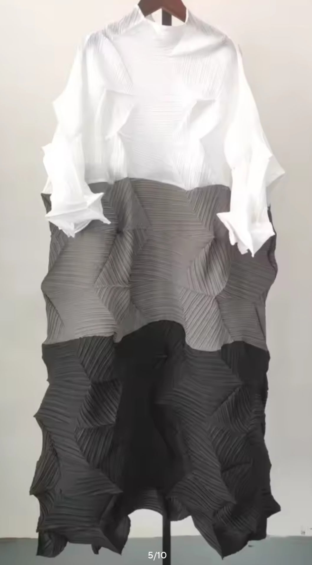 Women's Crinkle Diamond Colour Block Maxi Dress | Short Sleeve | One Size | 6 Colours